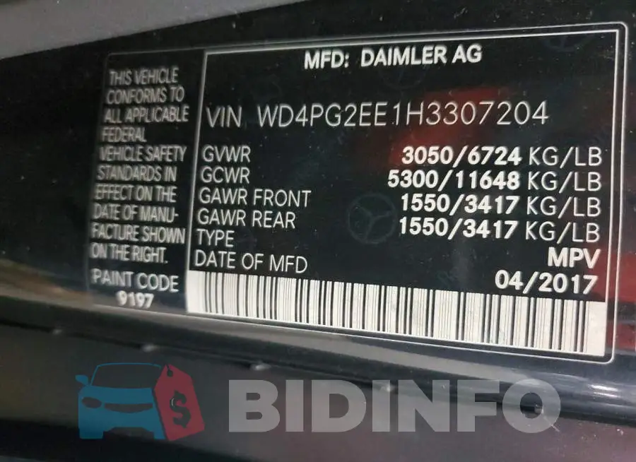 WD4PG2EE1H3307204 Photo# 12
