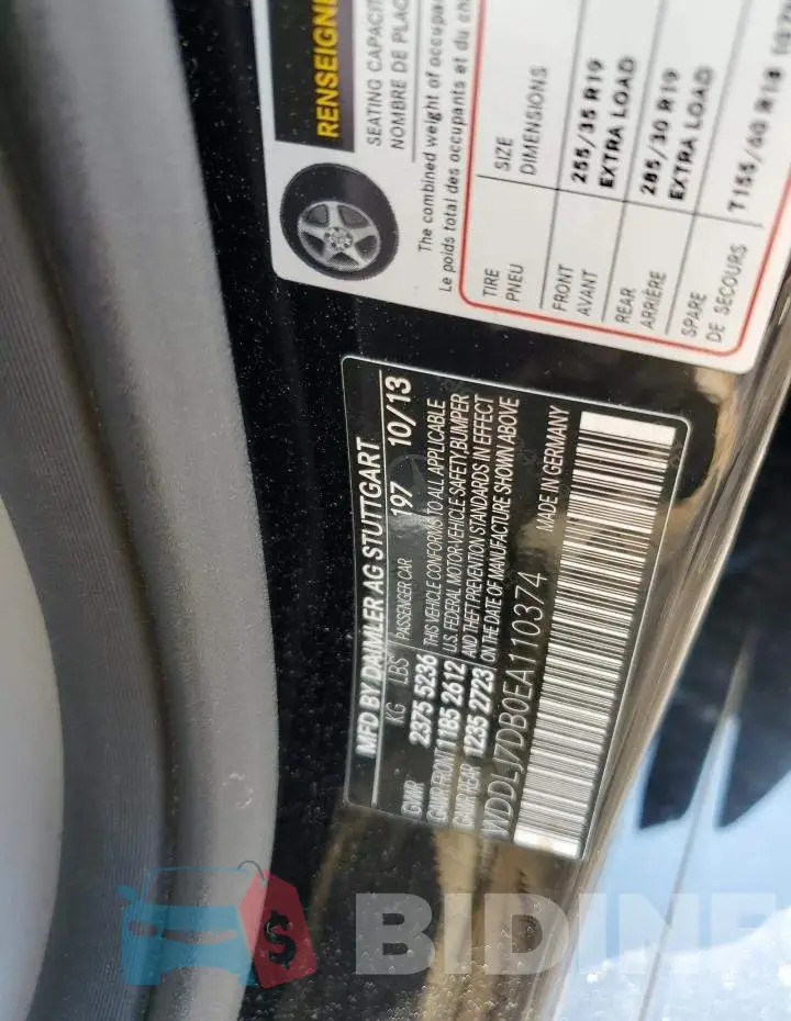WDDLJ7DB0EA110374 Photo# 12
