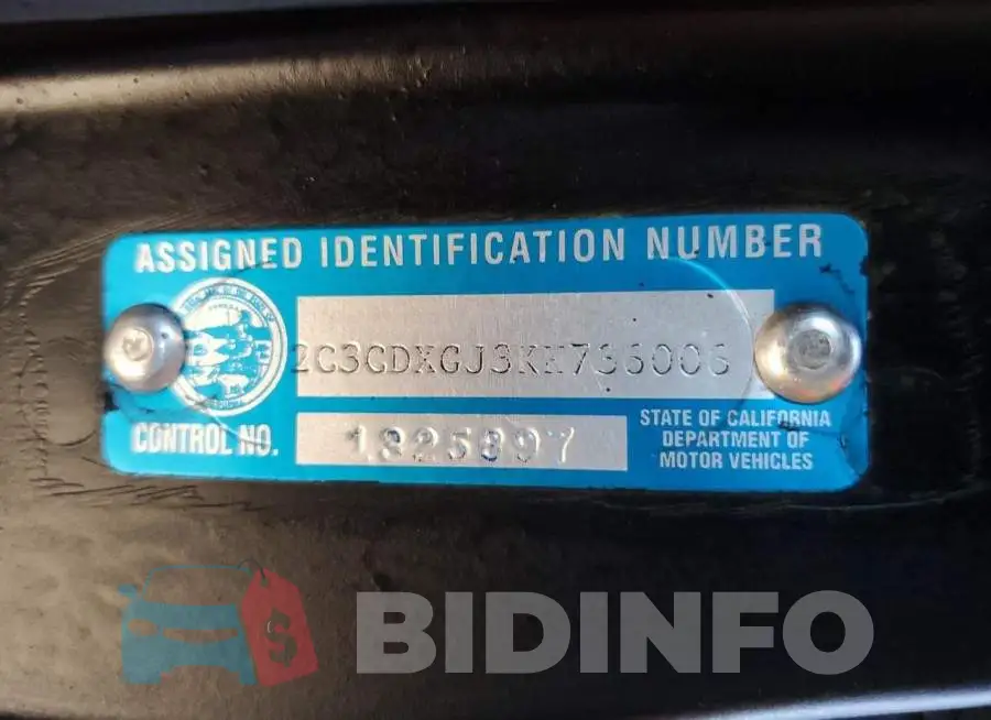 2C3CDXGJ3KH736006 Photo# 12