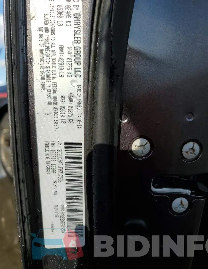 2C3CDZAT1FH717532 Photo# 12