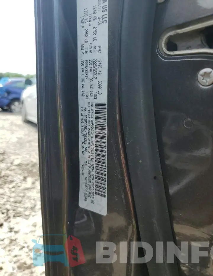3C4PDCAB1HT528312 Photo# 12