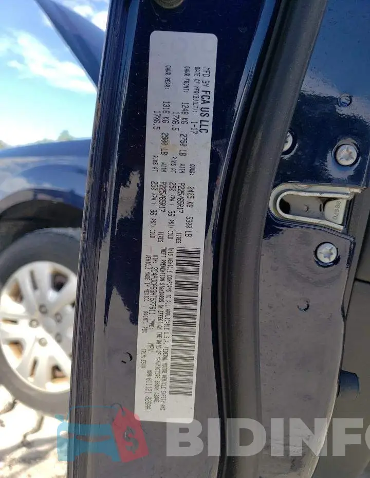 3C4PDCAB3HT577611 Photo# 13