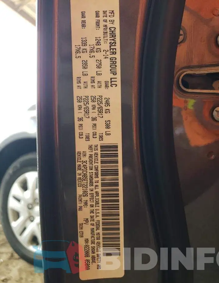 3C4PDCAB5ET221026 Photo# 13