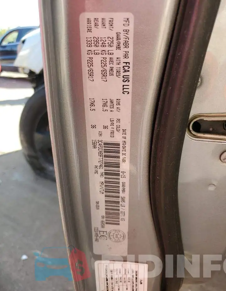 3C4PDCAB9FT727461 Photo# 12