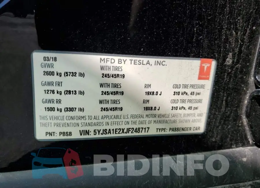 5YJSA1E2XJF248717 Photo# 13