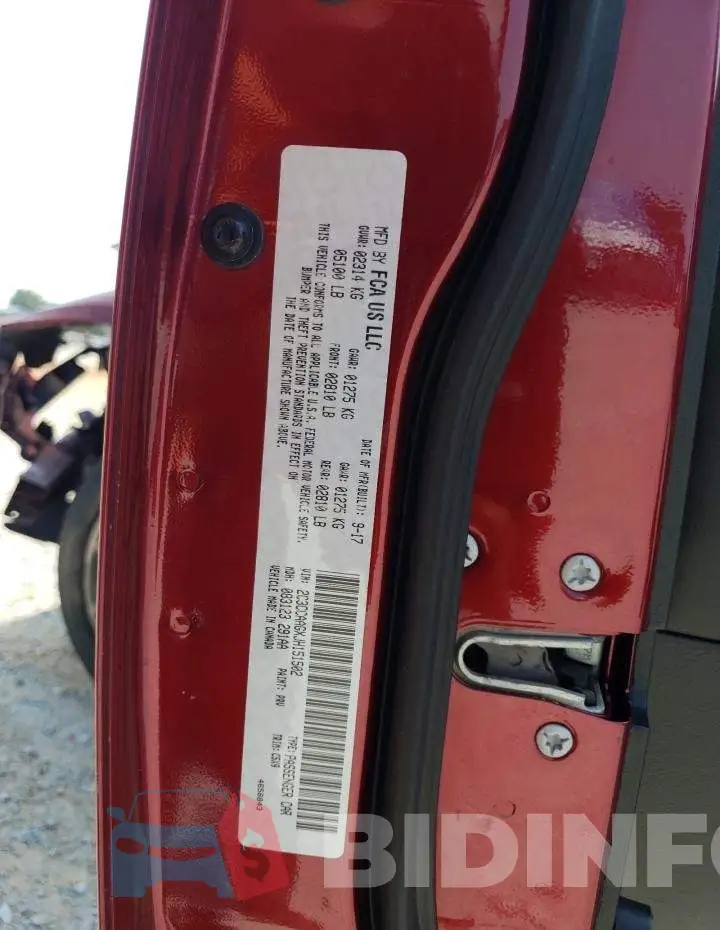 2C3CCAAGXJH151502 Photo# 13