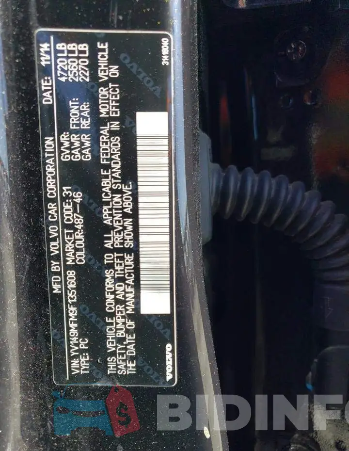 YV149MFM9F1351608 Photo# 12
