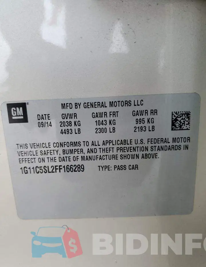 1G11C5SL2FF166289 Photo# 12