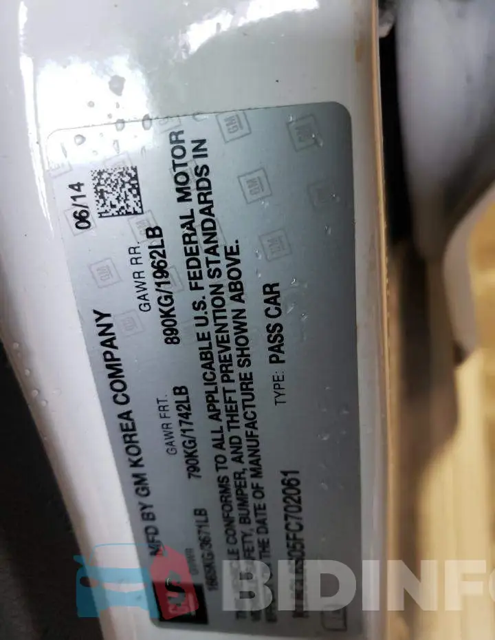 KL8CL6S05FC702061 Photo# 12