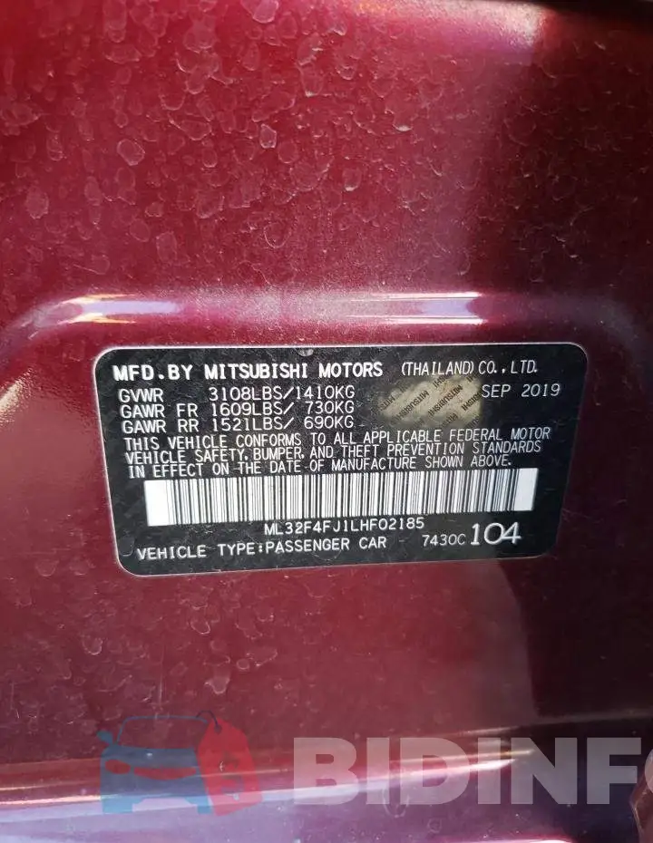 ML32F4FJ1LHF02185 Photo# 12