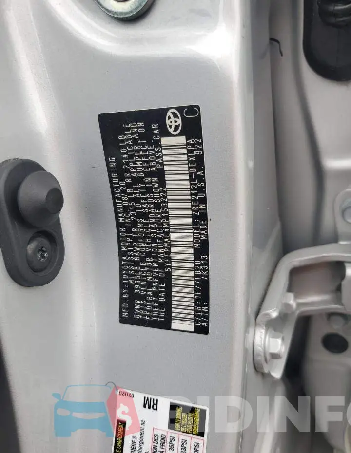 5YFEPMAE4MP153222 Photo# 12