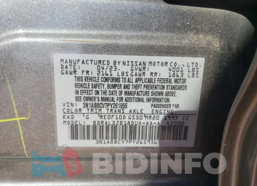3N1AB8CV7PY261956 Photo# 12