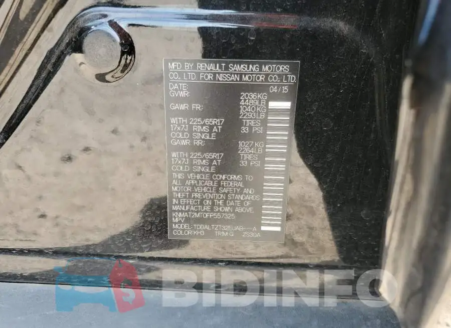 KNMAT2MT0FP557325 Photo# 12