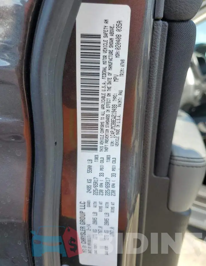1C4PJMCB8EW219499 Photo# 13