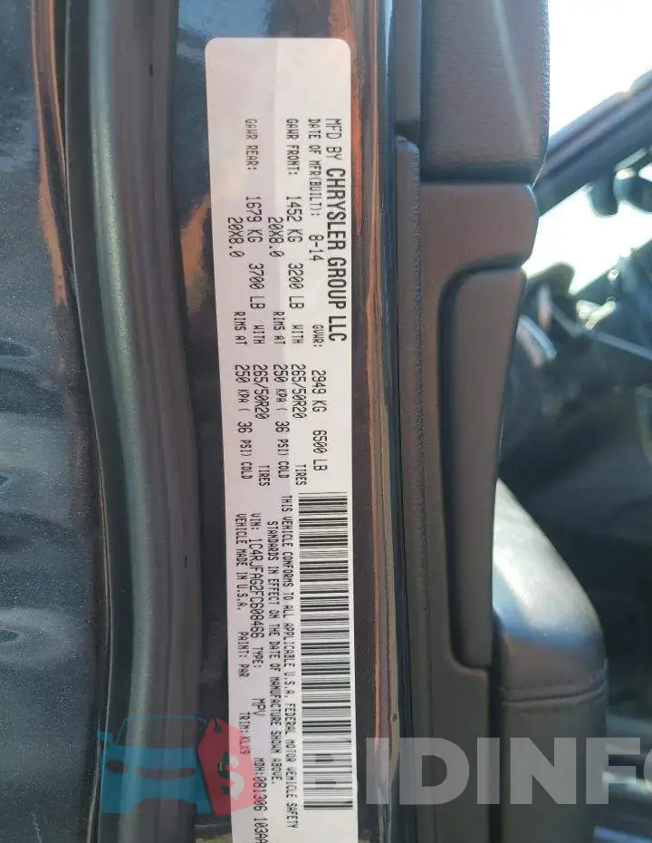 1C4RJFAG2FC608466 Photo# 13