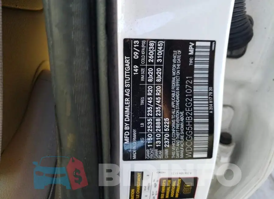 WDCGG5HB2EG210721 Photo# 13