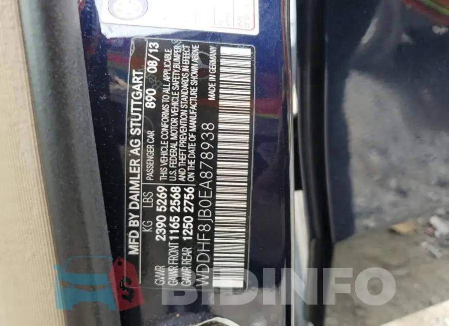 WDDHF8JB0EA878938 Photo# 12