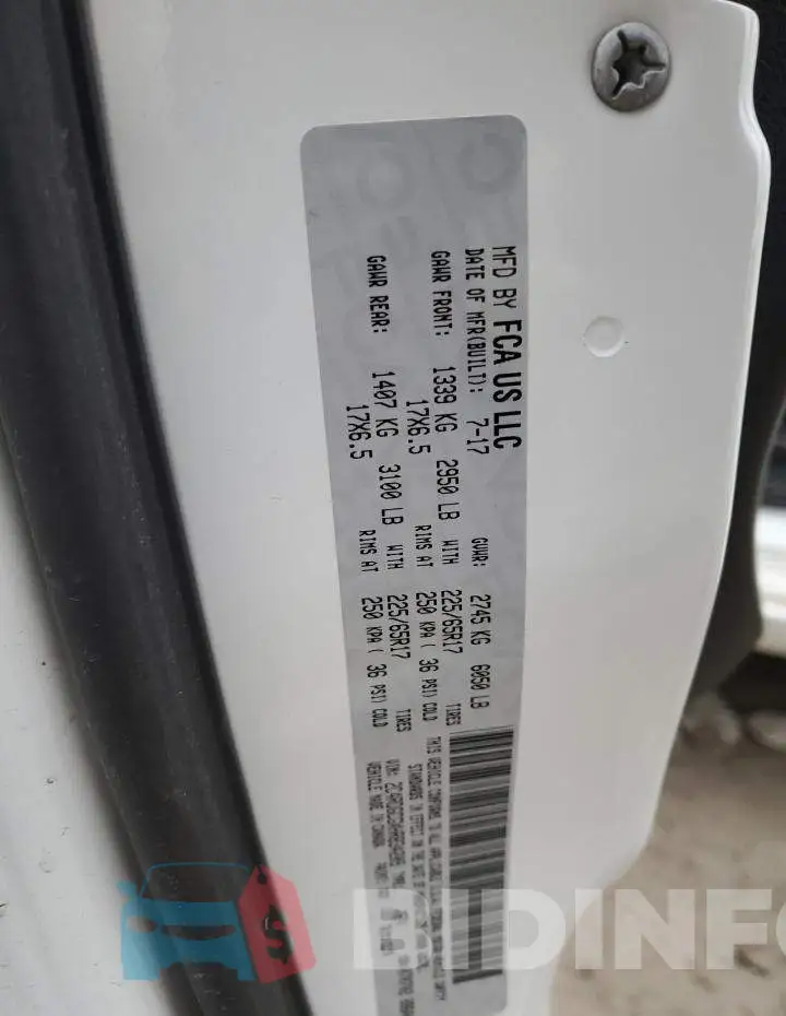 2C4RDGCGXHR834209 Photo# 13