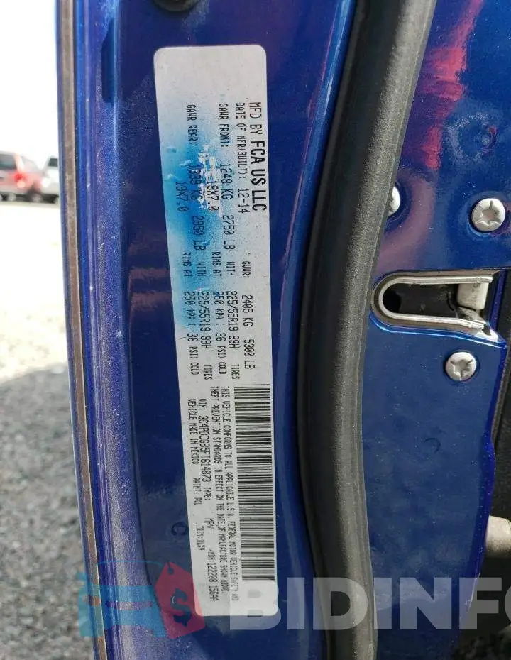 3C4PDCGB5FT614873 Photo# 13