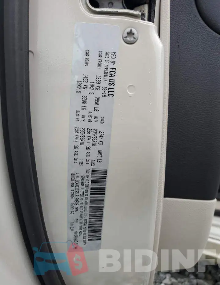 2C4RC1EG5LR120039 Photo# 13