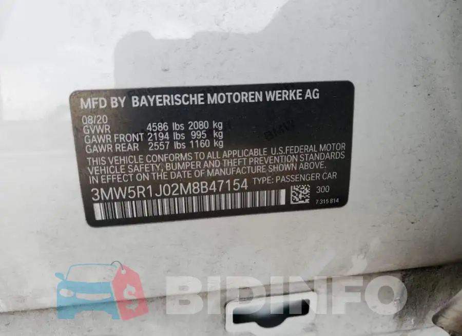 3MW5R1J02M8B47154 Photo# 12