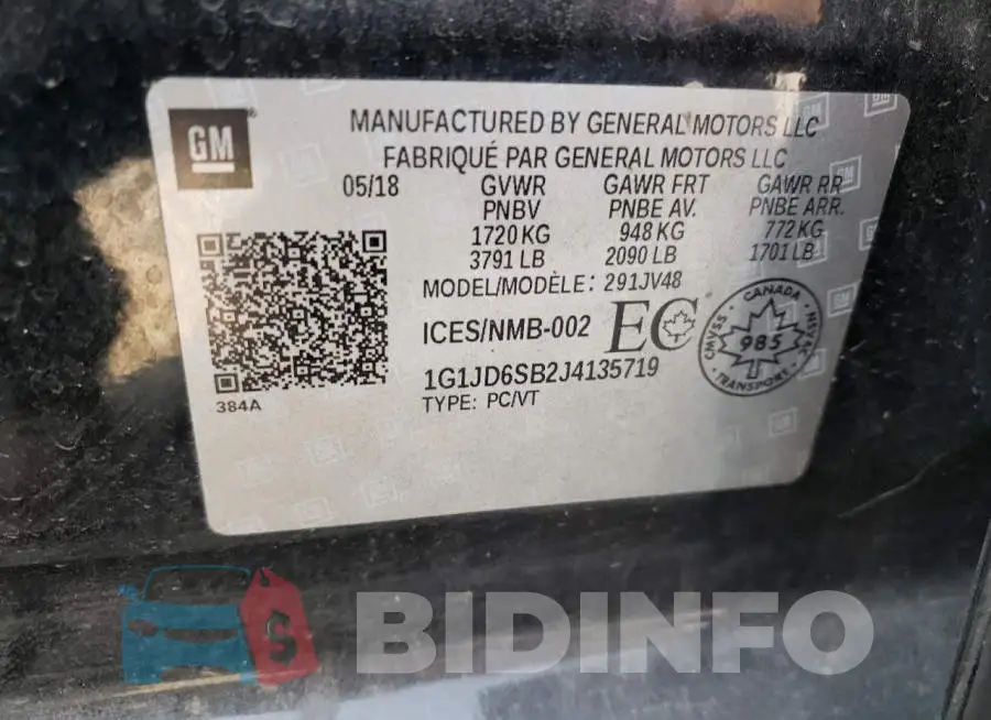 1G1JD6SB2J4135719 Photo# 13