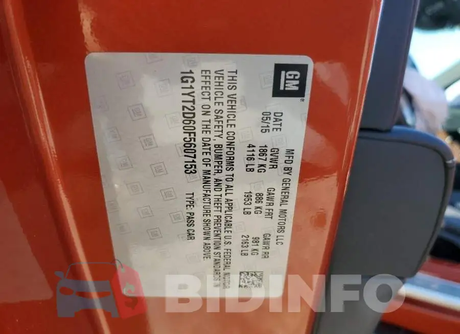 1G1YT2D60F5607153 Photo# 13