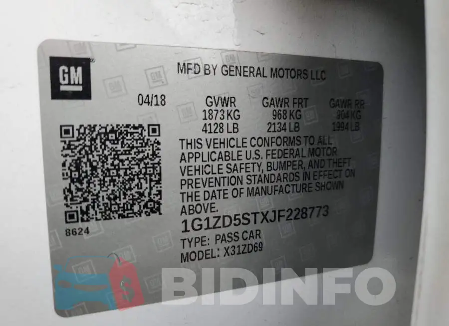 1G1ZD5STXJF228773 Photo# 12