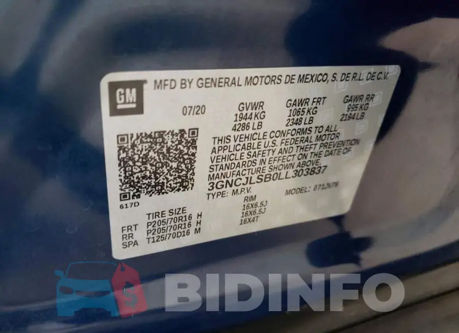 3GNCJLSB0LL303837 Photo# 13