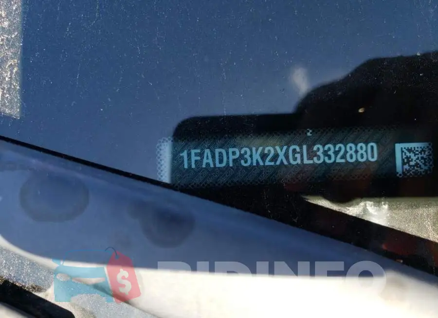 1FADP3K2XGL332880 Photo# 13