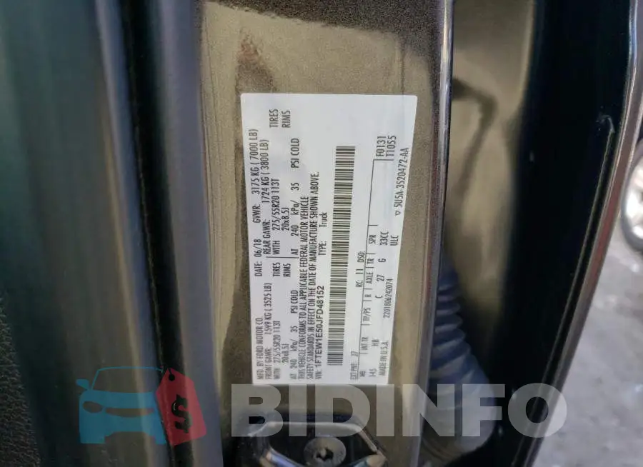 1FTEW1E50JFD48152 Photo# 12