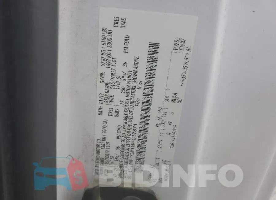 1FTMF1C81HKC57871 Photo# 12