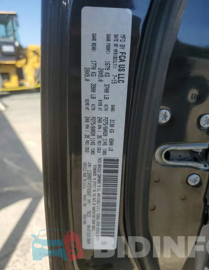 1C6RR6FT4FS769607 Photo# 13