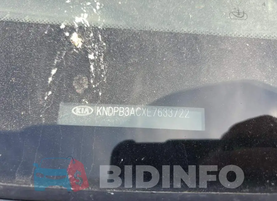 KNDPB3ACXE7633722 Photo# 13