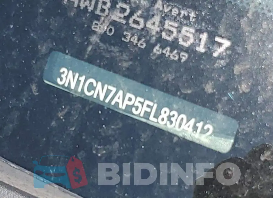 3N1CN7AP5FL830412 Photo# 12