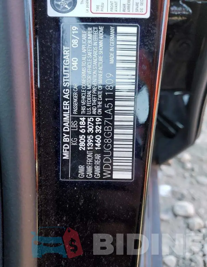 WDDUG8GB7LA511809 Photo# 12