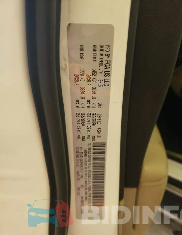 1C4RDJDG4FC917717 Photo# 12