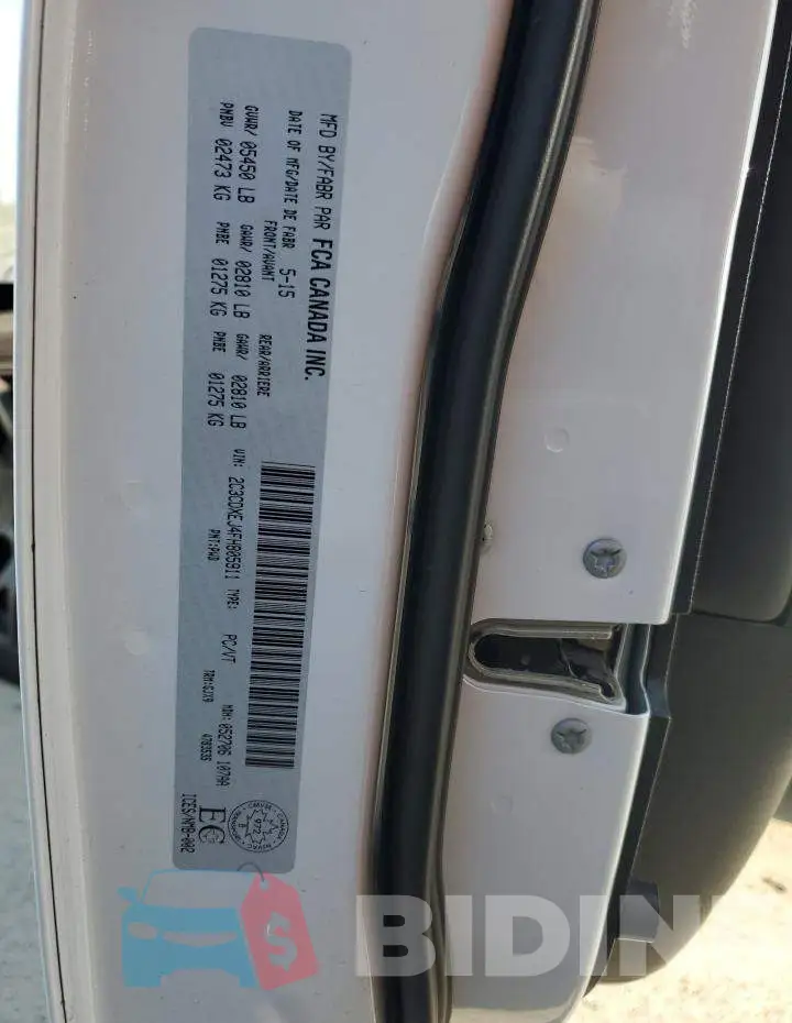 2C3CDXEJ4FH805911 Photo# 13