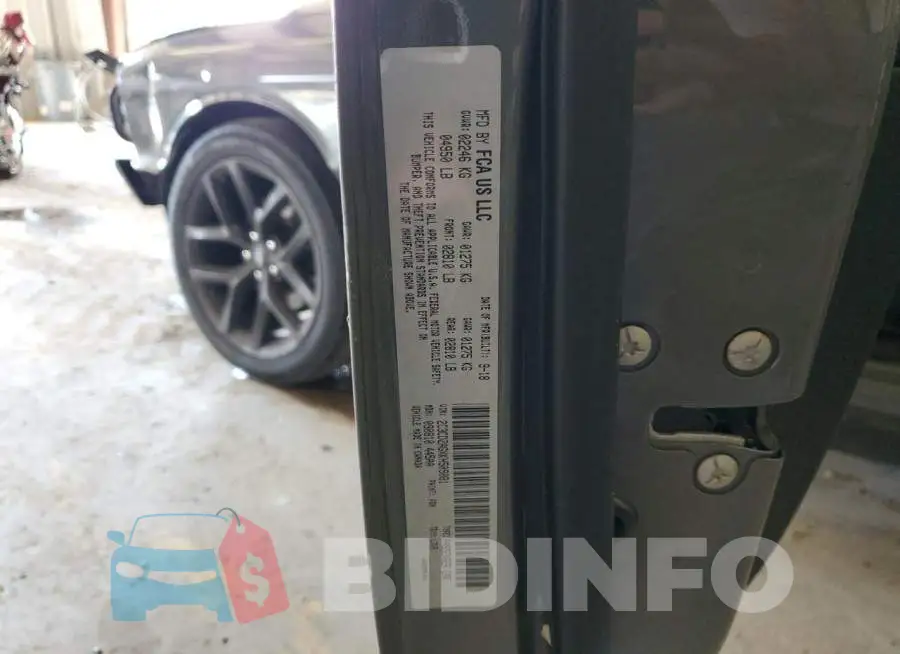 2C3CDZAGXKH509081 Photo# 13