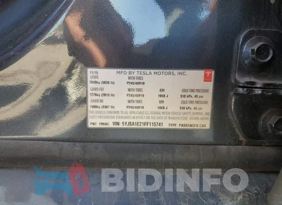 5YJSA1E21FF115741 Photo# 12