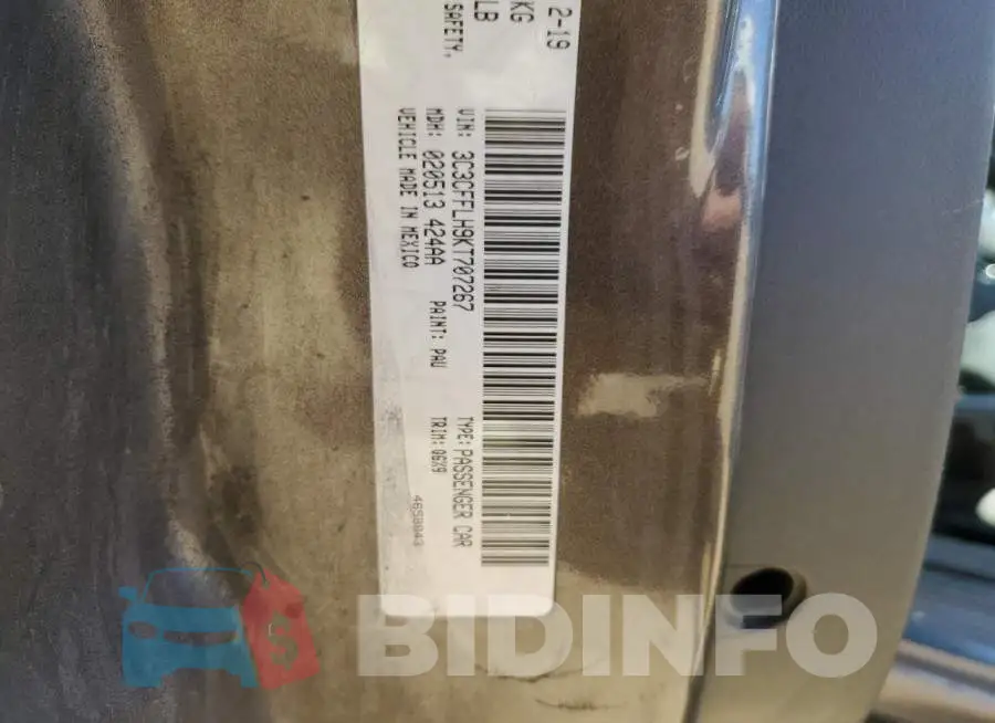 3C3CFFLH9KT707267 Photo# 12