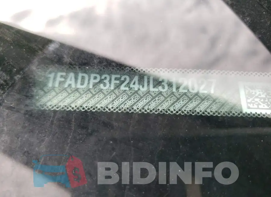 1FADP3F24JL312027 Photo# 12