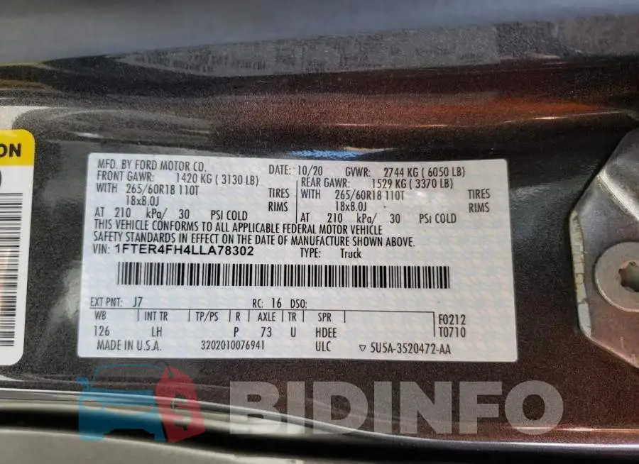 1FTER4FH4LLA78302 Photo# 12