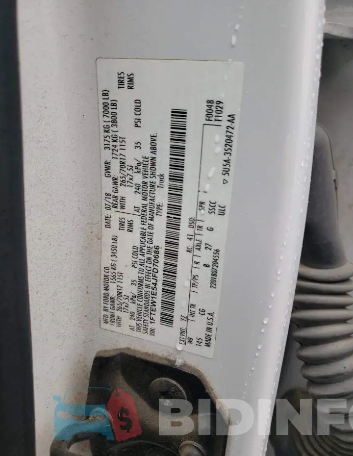 1FTEW1E54JFD70686 Photo# 12