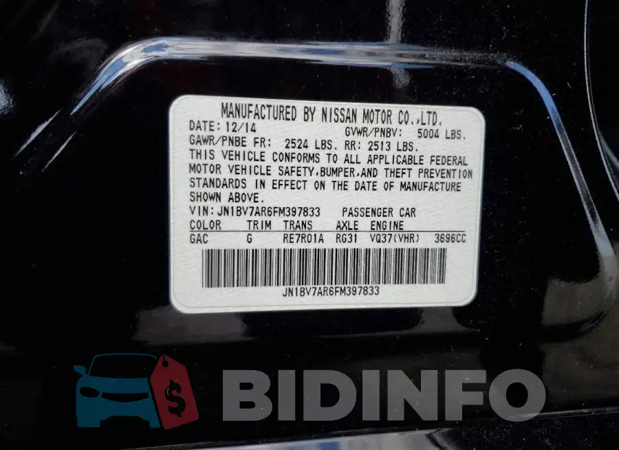 JN1BV7AR6FM397833 Photo# 12