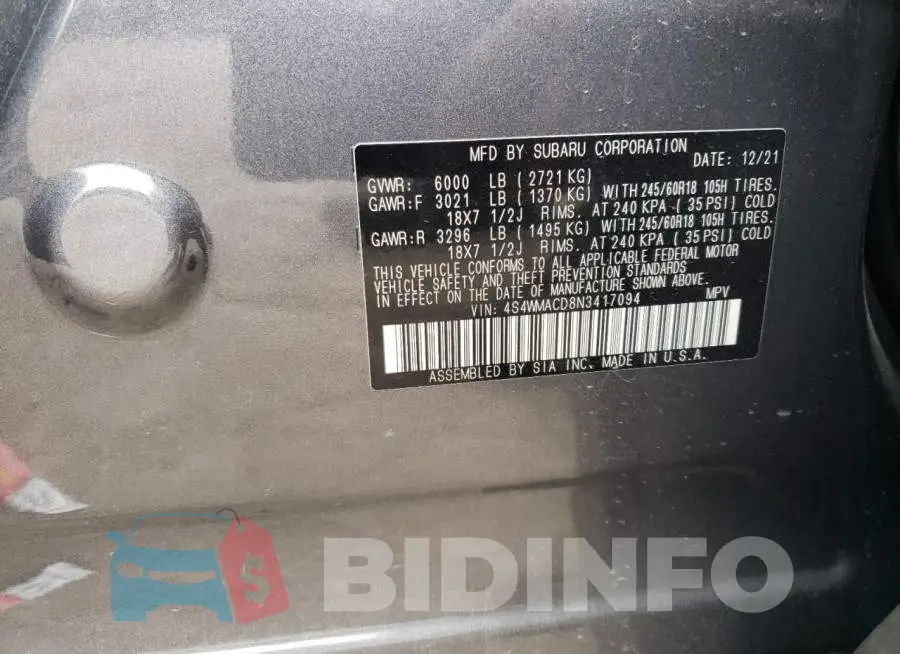4S4WMACD8N3417094 Photo# 13