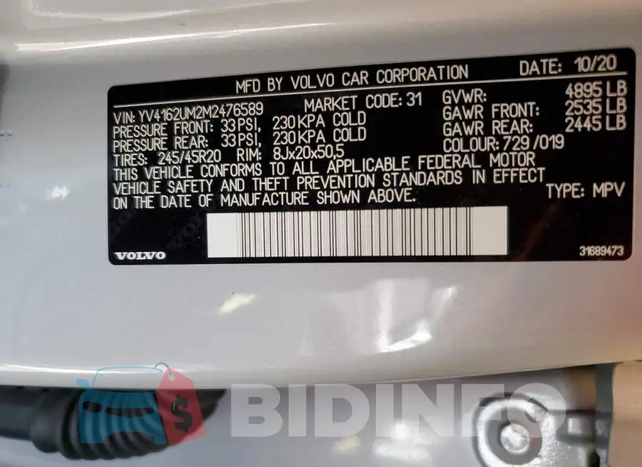 YV4162UM2M2476589 Photo# 14