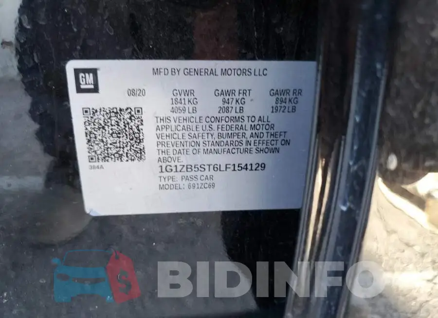 1G1ZB5ST6LF154129 Photo# 12