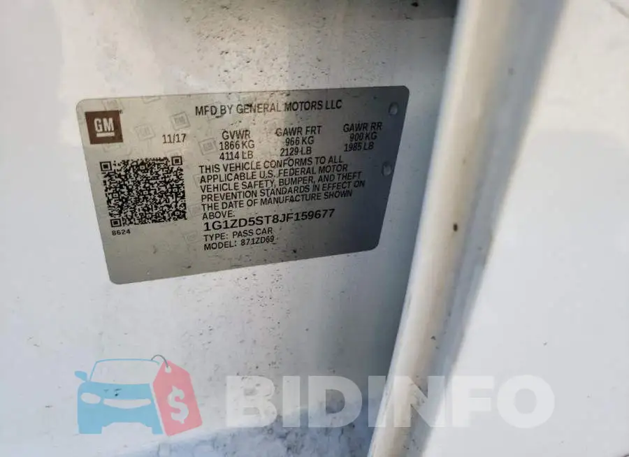 1G1ZD5ST8JF159677 Photo# 12