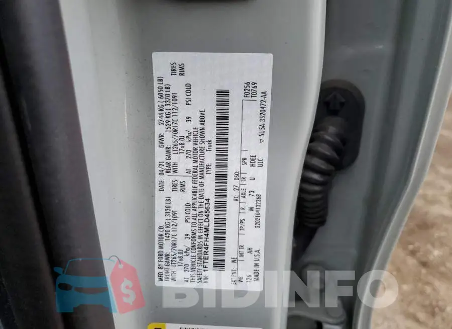 1FTER4FH4MLD45634 Photo# 12